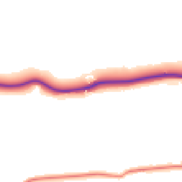 Daytime road noise heatmap for SK13 1HY