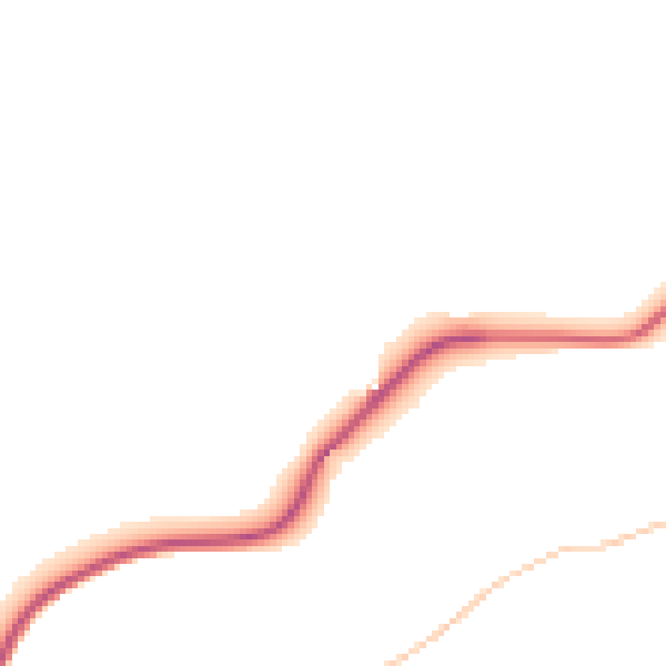 Night-time road noise heatmap for SK13 1HZ