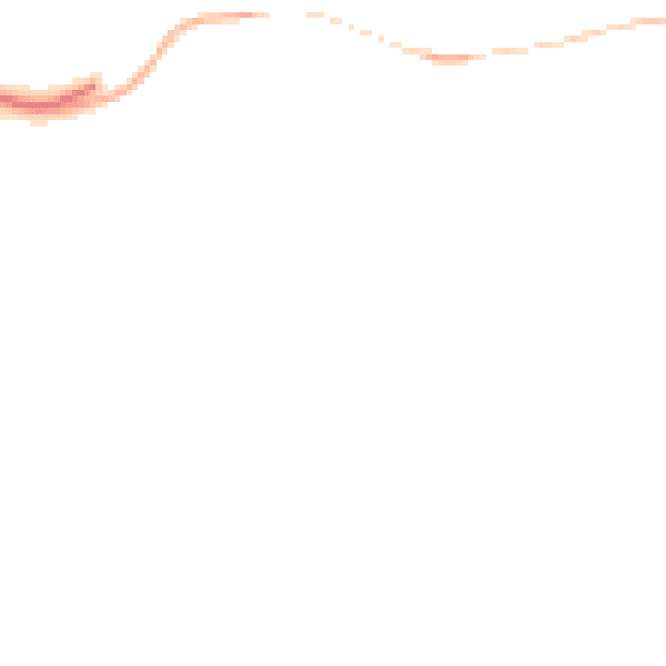 Night-time road noise heatmap for SK13 1JA