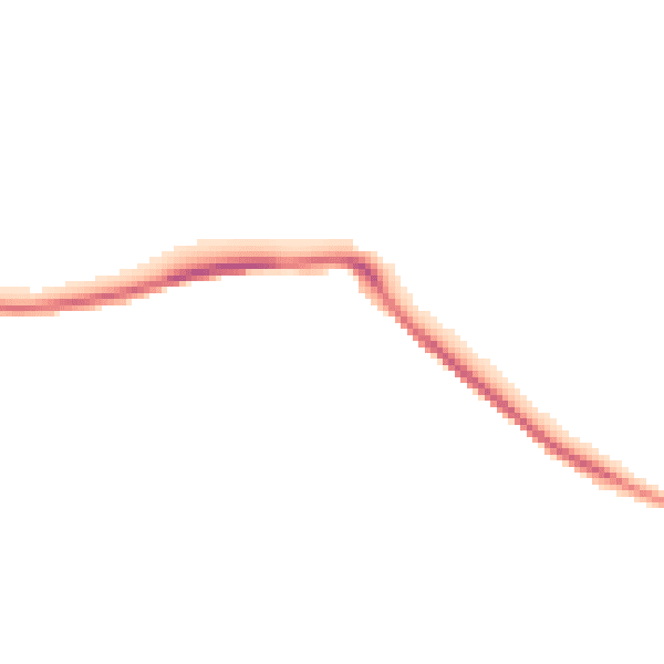 Daytime road noise heatmap for SK13 1JE