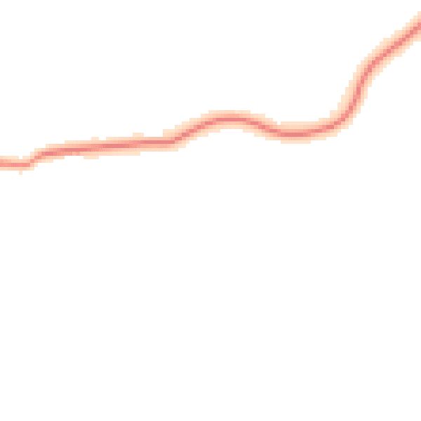 Daytime road noise heatmap for SK13 1JF