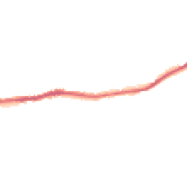 Night-time road noise heatmap for SK13 1LL