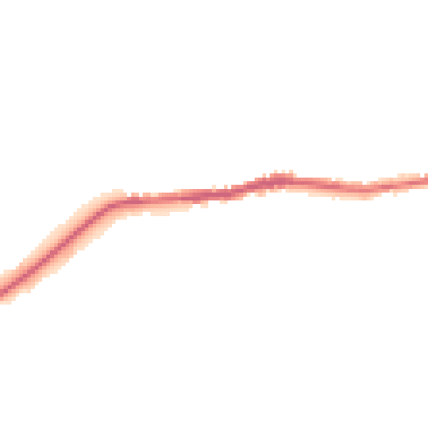 Night-time road noise heatmap for SK13 1LS