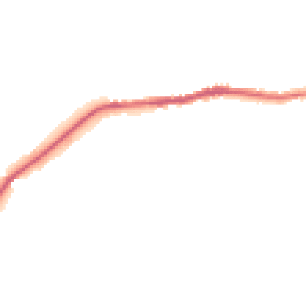 Night-time road noise heatmap for SK13 1LX