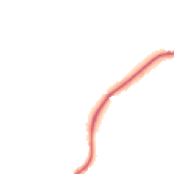 Night-time road noise heatmap for SK13 1ND