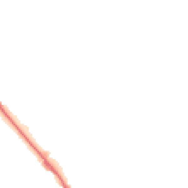 Night-time road noise heatmap for SK13 2BG