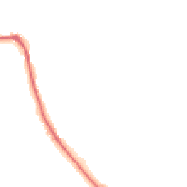 Night-time road noise heatmap for SK13 2EB