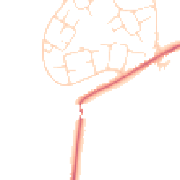 Daytime road noise heatmap for SK13 6JH