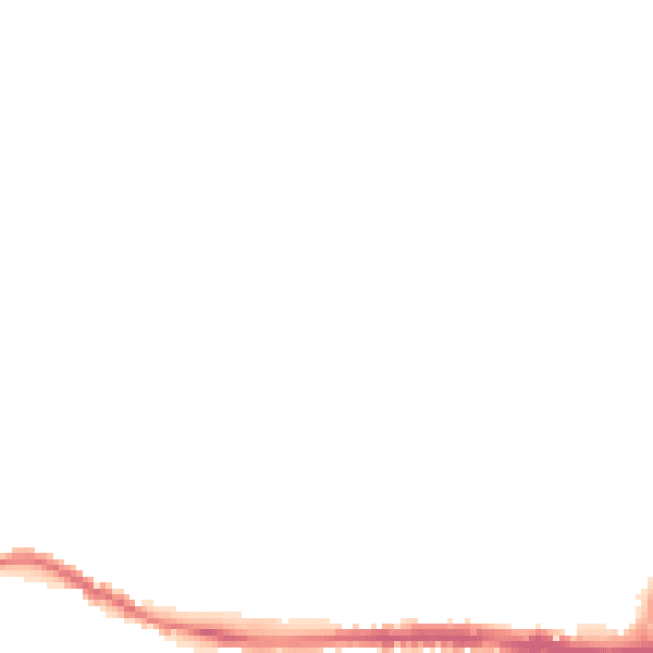 Night-time road noise heatmap for SK13 7BL