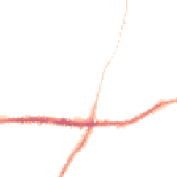 Night-time road noise heatmap for SK13 7DJ