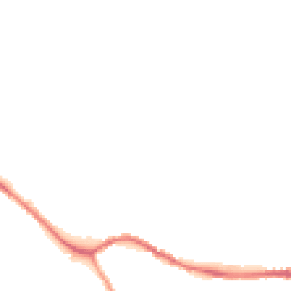 Night-time road noise heatmap for SK13 7DX