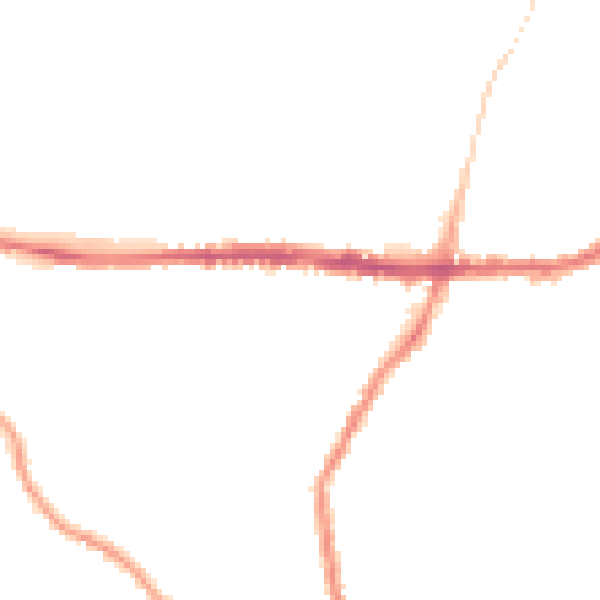 Night-time road noise heatmap for SK13 8AT