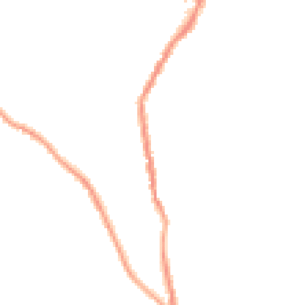 Night-time road noise heatmap for SK13 8JN