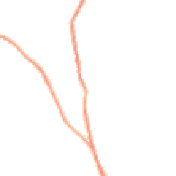 Night-time road noise heatmap for SK13 8LB