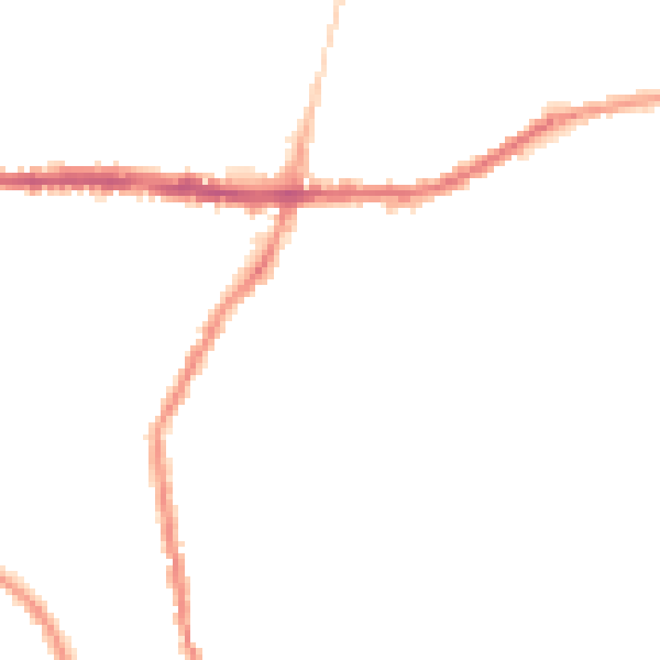 Night-time road noise heatmap for SK13 8ND