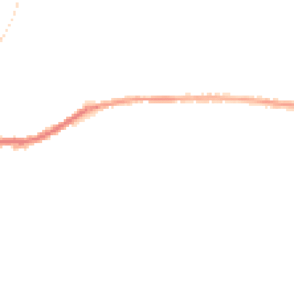 Night-time road noise heatmap for SK13 8PP