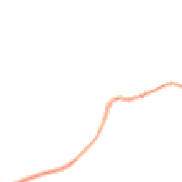 Night-time road noise heatmap for SK17 0AH