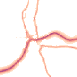 Daytime road noise heatmap for SK17 0AR