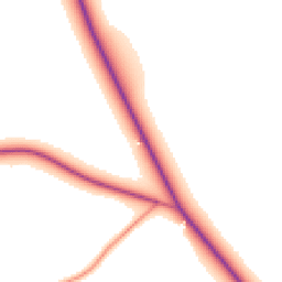 Daytime road noise heatmap for SK17 0BA