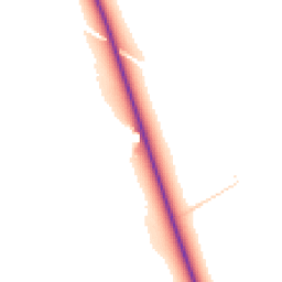 Daytime road noise heatmap for SK17 0BB