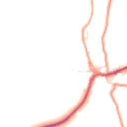 Daytime road noise heatmap for SK17 0BF