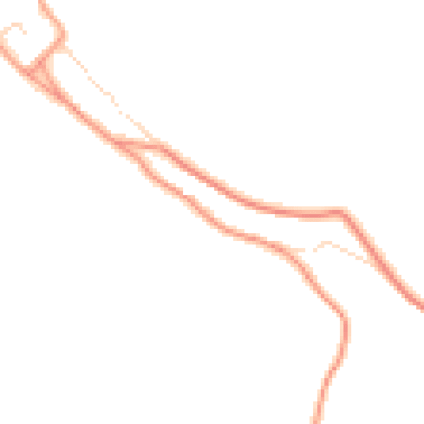 Daytime road noise heatmap for SK17 0BZ