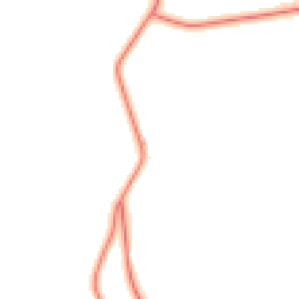 Daytime road noise heatmap for SK17 0DF