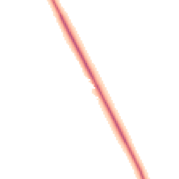 Night-time road noise heatmap for SK17 0DG