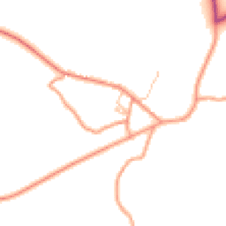 Daytime road noise heatmap for SK17 0JF