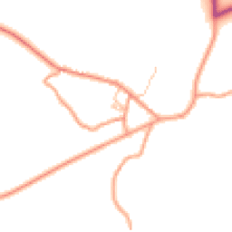 Daytime road noise heatmap for SK17 0JL