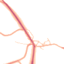Daytime road noise heatmap for SK17 0PD