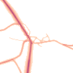 Daytime road noise heatmap for SK17 0PE