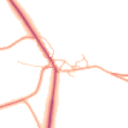 Daytime road noise heatmap for SK17 0PF