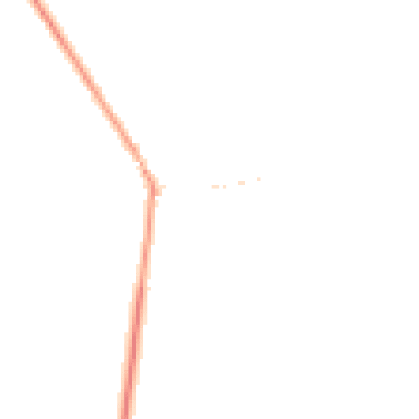 Night-time road noise heatmap for SK17 0PQ