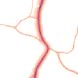 Daytime road noise heatmap for SK17 0TF