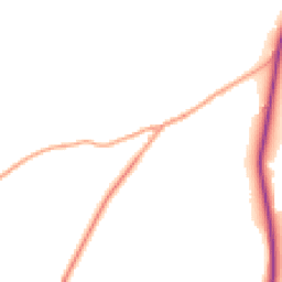 Daytime road noise heatmap for SK17 0TN
