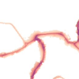 Night-time road noise heatmap for SK17 6AW