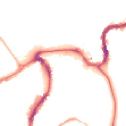 Night-time road noise heatmap for SK17 6BJ