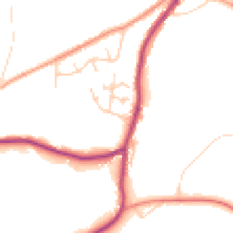 Daytime road noise heatmap for SK17 6DS