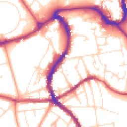 Daytime road noise heatmap for SK17 6EE
