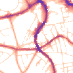 Daytime road noise heatmap for SK17 6ET
