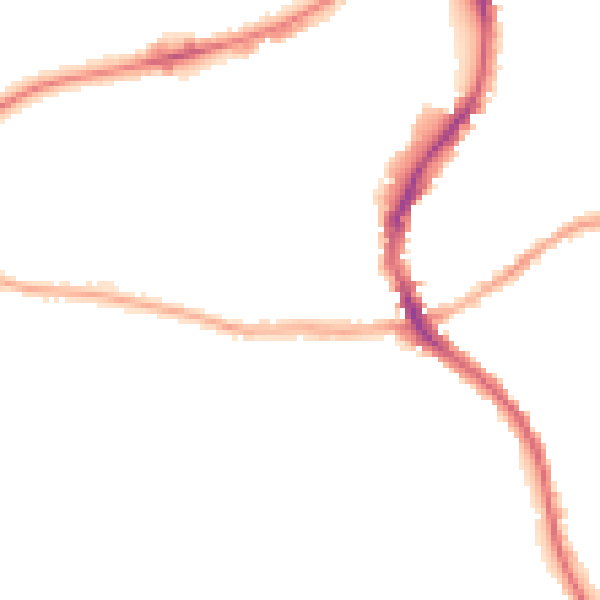 Night-time road noise heatmap for SK17 6HH