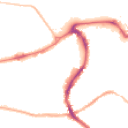 Night-time road noise heatmap for SK17 6JE