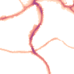 Night-time road noise heatmap for SK17 6LE