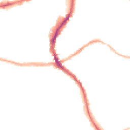 Night-time road noise heatmap for SK17 6LU