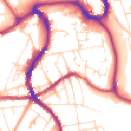 Daytime road noise heatmap for SK17 6NF