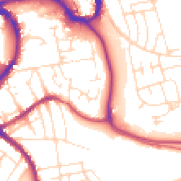Daytime road noise heatmap for SK17 6PH