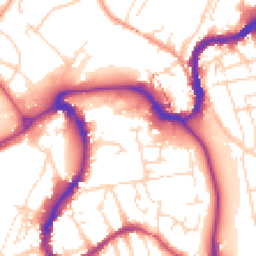 Daytime road noise heatmap for SK17 6QT