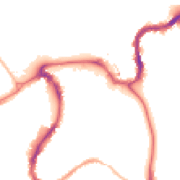 Night-time road noise heatmap for SK17 6QT