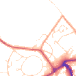 Daytime road noise heatmap for SK17 6RH